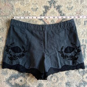 Free People Shorts with Lace